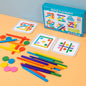 Wooden Puzzle Color Pairing Montessori Toys Educational Toy 6