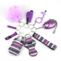 Outdoor Self Defense Alarm Whistle Pompom Keychain 10 Pack 44