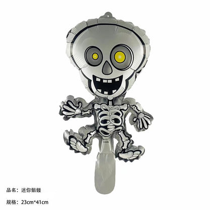 Mini Halloween Foil Balloons Party Decoration Set 5pcs 8