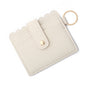 PU Leather Keychain Coin Purse Card Holder Compact Design 24