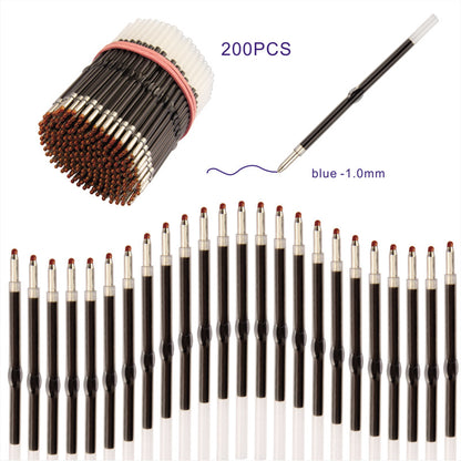 200pcs Ballpoint Refill for Beadable Ballpoint Pen Replacement 1.0mm 5