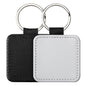 Sublimation Blank Leather Keychain Rectangular and Heart Shape 18