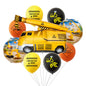 Excavator Foil Balloon Construction Party Decoration Set 7