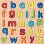 Wooden Alphabet and Number Puzzle Montessori Toys for Kids 8