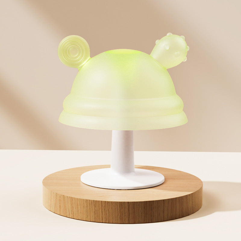 Silicone Mushroom Shaped Baby Teether Toy 82x72mm 14