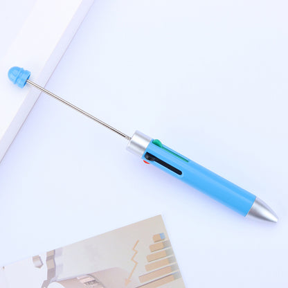 Four-Color Beadable Ballpoint Pens Bullet Tip 1.0mm DIY Craft Supplies 18