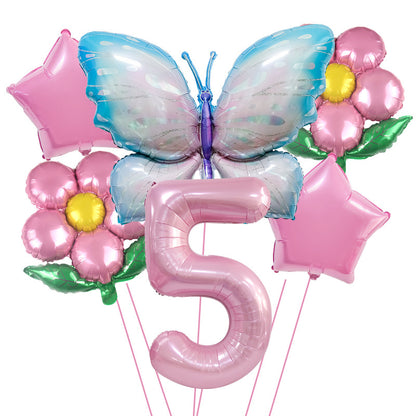 Butterfly Foil Balloon Set Birthday Party Decoration 40 Inch 16