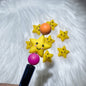 20Pcs Silicone 3D Focal Beads Stars Moon Sun Smiling Faces 8