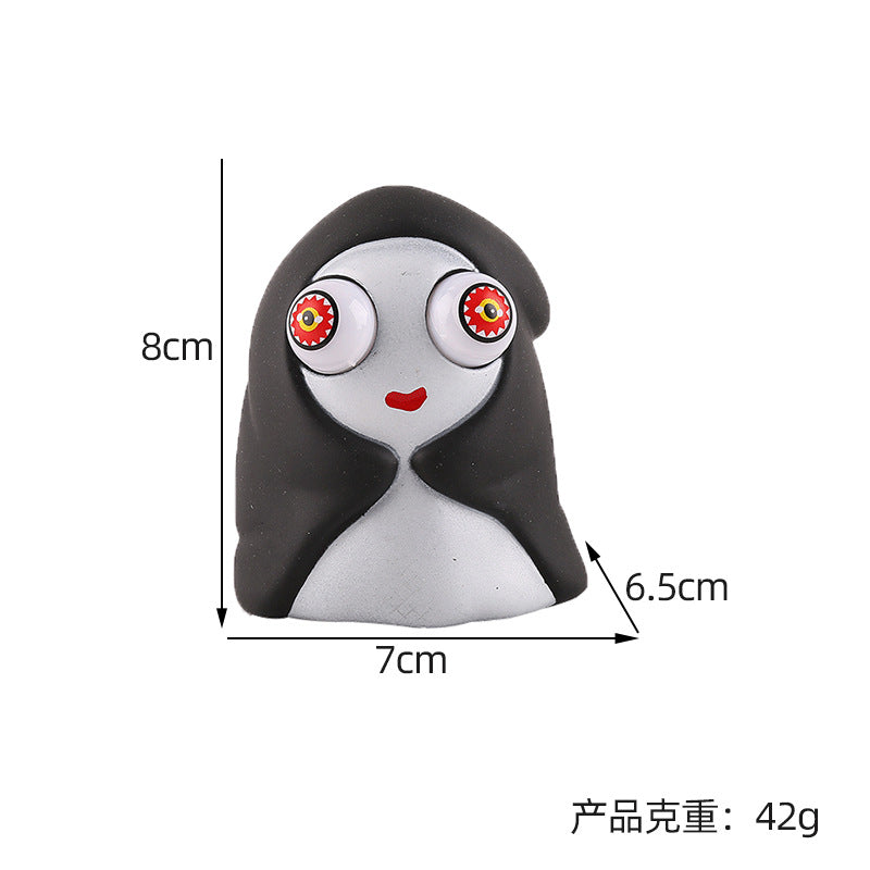 PVC Halloween Eyes Popping Out Squishy Sensory Stress Ball Toy 8