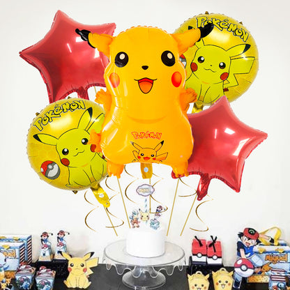 Pokemon Foil Balloon Set Birthday Party Decoration