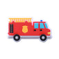 20pcs Silicone Focal Beads Mail Car with Police Fire Ambulance School Bus 6