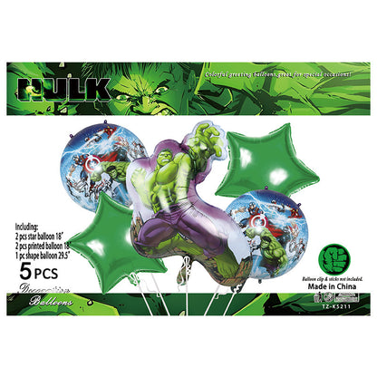 Cartoon Character Foil Balloon Set Kids Party Decoration 2 Sets 83