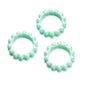 10Pcs 42mm Balsam Pear Ring Lace Acrylic Beads UV Scratch Resistant 10