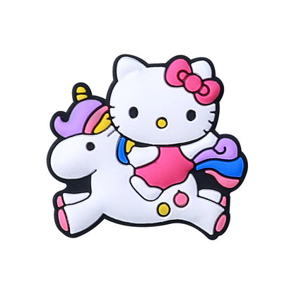 20pcs Silicone Focal Beads Unicorn Cat Happy Birthday Spoiled Dog Poultry 6