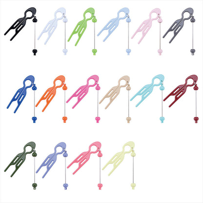 Beadable U Shaped Updo Resin Comb DIY Hair Accessory Craft Supplies 3