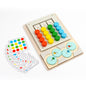 Wooden Montessori Toys Shape Color Cognition Educational Game 6