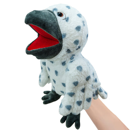 Plush Parrot Hand Puppet Pretend Play Toy 40cm 5