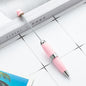 Portable Metal Beadable Pen Keychain Ballpoint Pens DIY Craft Supplies 11