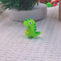 20Pcs Silicone 3D Focal Beads Dinosaur Three Color Cute Design 6