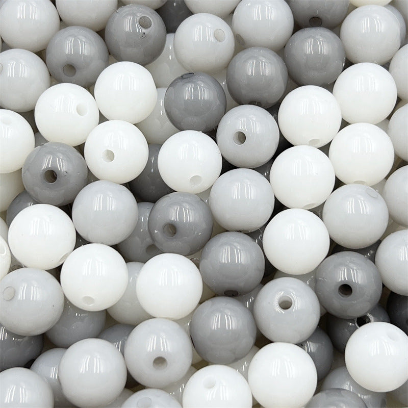 10pcs 16mm Makaron Color Round Acrylic Beads DIY Bracelet Making 4