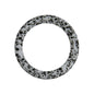 65mm Printed Silicone Beads Rings Multi Color Design 26