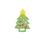 Christmas Tree Silicone Teething Toy Baby Teether Set 10pcs 5