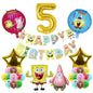 SpongeBob SquarePants Foil Balloon Set Birthday Party Decoration 2Set 7