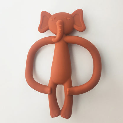 Elephant Silicone Teething Toy Set for Baby 2 Pcs 9