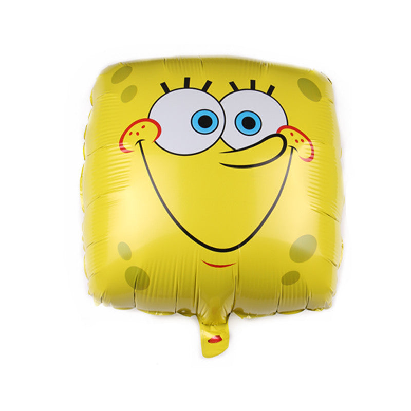 SpongeBob and Patrick Foil Balloons Party Decoration Set 5pcs 8