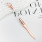 Beadable Letter Opener Metal DIY Craft Supplies 18.4cm Keychain 6