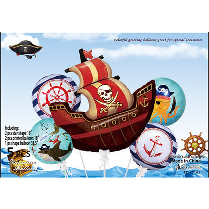 Cartoon Character Foil Balloon Set Kids Party Decoration 2 Sets 32