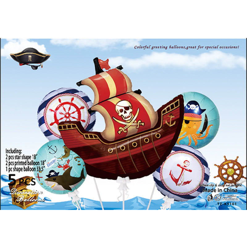Cartoon Character Foil Balloon Set Kids Party Decoration 2 Sets 32