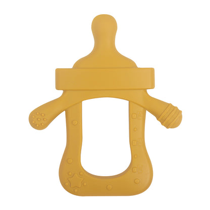 Silicone Baby Teething Toy Bottle Shape for Infant 22