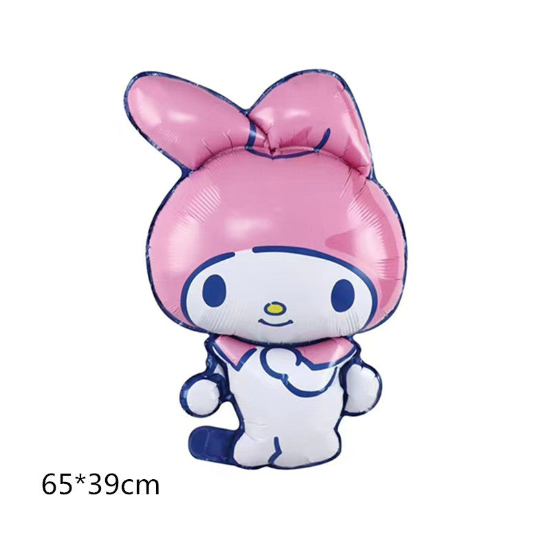 Sanrio Kuromi Melody Foil Balloons Birthday Party Decoration 5pcs 6