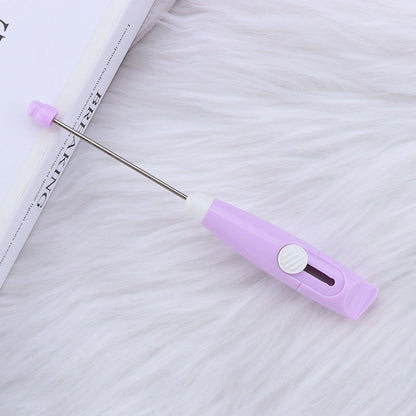 Beadable Retractable Letter Opener Parcel Knife Box Cutter DIY Craft 14