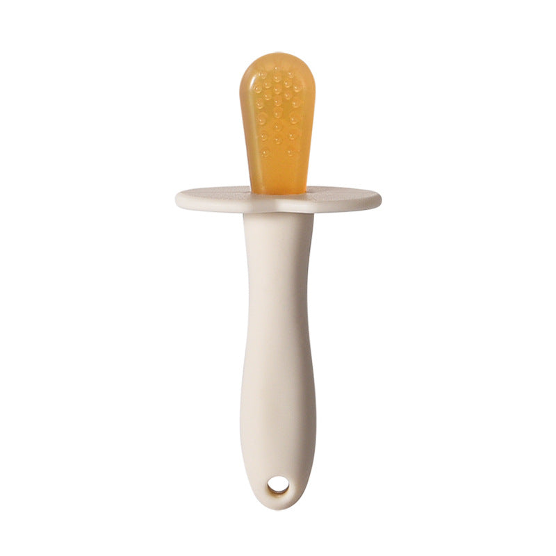 Silicone Baby Two Tone Teether Toy for Infant 6