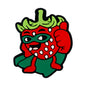 20Pcs Silicone 3D Focal Beads Fruit Superhero Characters with Cape Pose 9