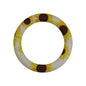 65mm Printed Silicone Beads Rings Multi Color Design 6