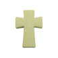 20pcs Silicone Focal Beads Printed Cross With Varied Color Patterns 24