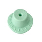 20pcs Silicone Focal Beads Hats Round Brim Design 15
