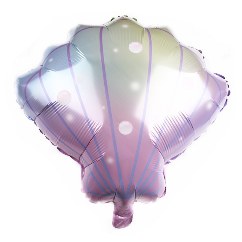 Shell Foil Balloons Birthday Party Decoration 5pcs 7