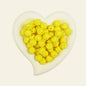 50pcs 15mm Irregular Silicone Beads Solid Color 20