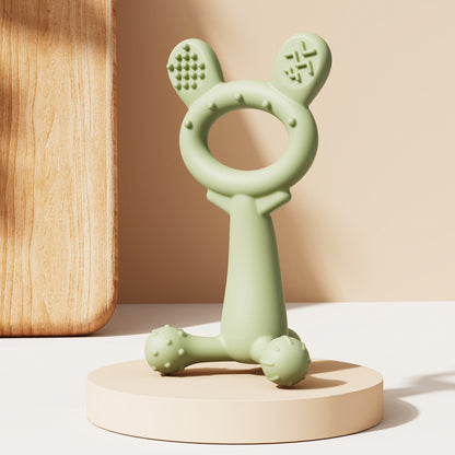 Silicone Rabbit Shape Teething Toy for Baby 11.5cm 2 Pack 8
