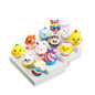 PU Foam Easter Egg Shape Squeeze Squishy Toy Random Style
