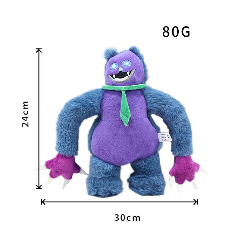 Purple Monster Plush Toy Soft Stuffed Doll with Long Arms 5