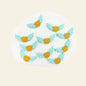 Silicone Focal Beads Multi Colored Round Shape 11