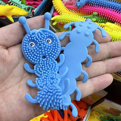 TPR Caterpillar Stretchy Bracelet Sensory Fidget Toy 20.5cm 7
