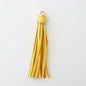 PU Leather Tassel Keychain with Buckle Charm for Women 21