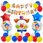 Circus Cartoon Clown Foil Balloon Set Party Decoration 5