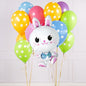Easter Bunny Carrot Foil Balloon Set Party Decoration 8